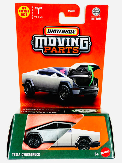 Matchbox 2025 Moving Parts Case H 2025 Tesla Cybertruck