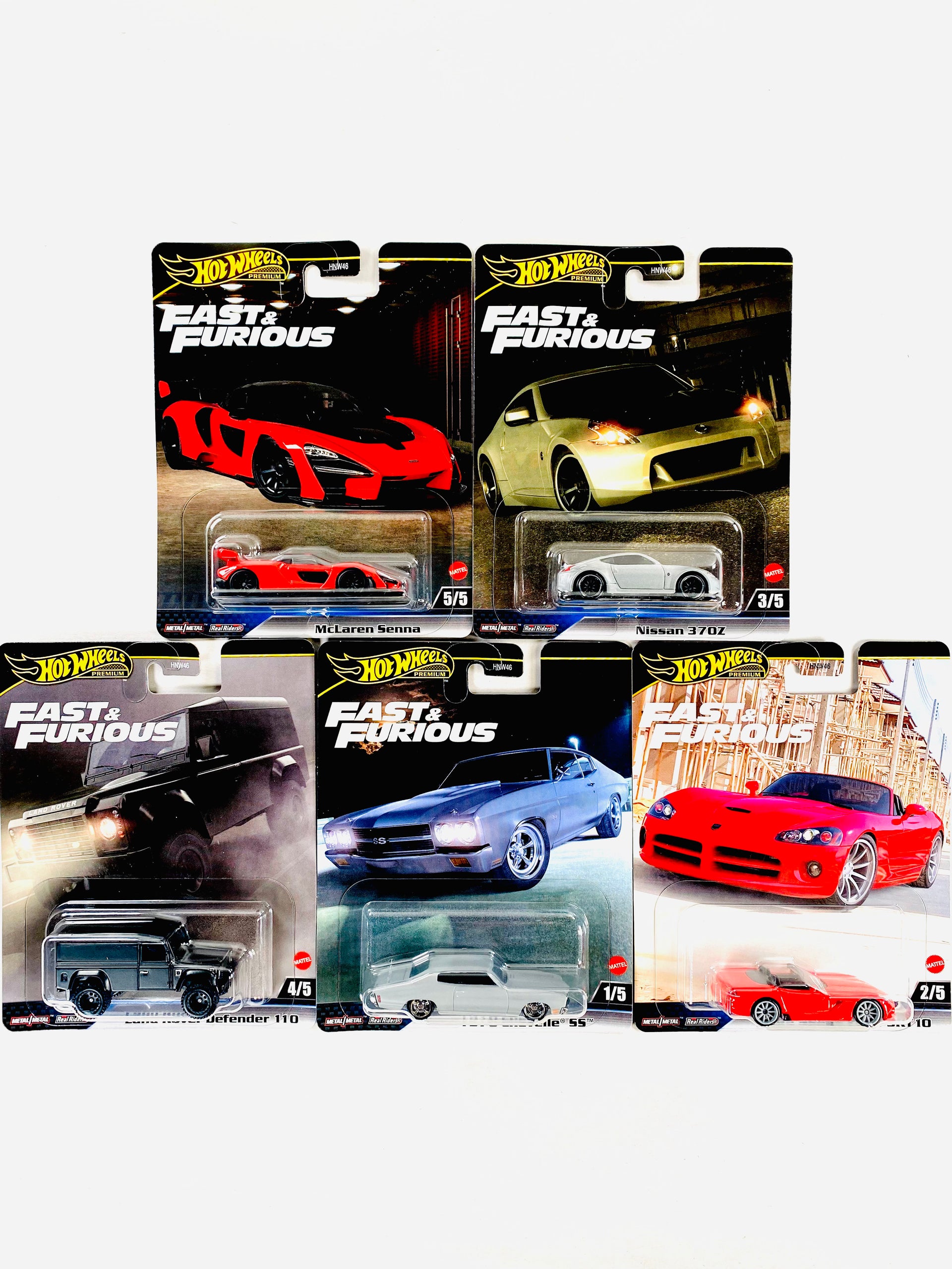 【tak0025】ホットウィール FAST&FURIOUS Hot Wheels 2025 Fast & Furious Case J (Set of 5 Cars