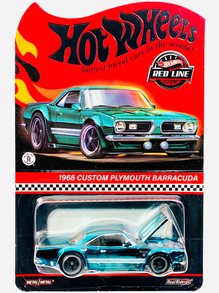 Hot Wheels 2024 RLC 1968 Custom Plymouth Barracuda Jcardiecast