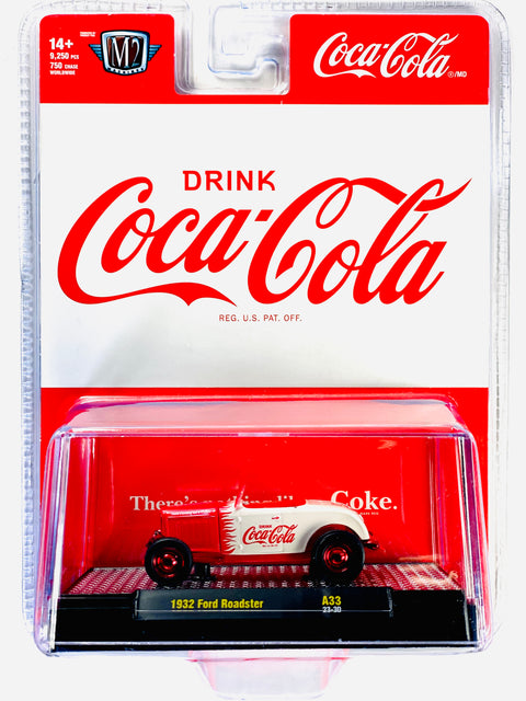 M2 Machines Coca Cola 1932 Ford Roadster Chase