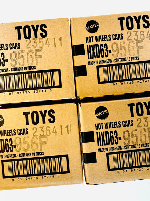 Hot Wheels 2024 Pop Culture Factory Sealed Case F Solid Pack (4 Cases)