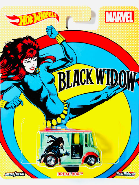 Hot Wheels Pop Culture Women of Marvel Black Widow Bread Box