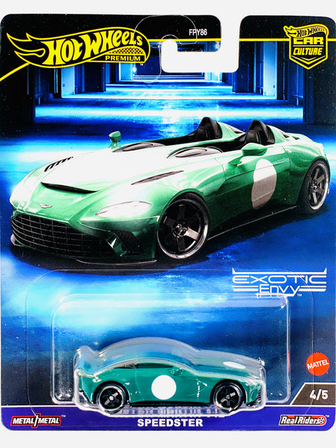 Hot Wheels 2023 Car Culture Exotic Envy Case G Aston Martin V12 Speedster