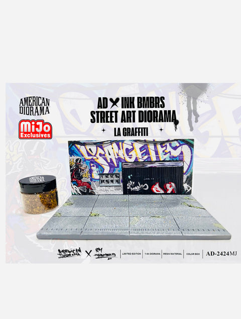 American Diorama Mijo Exclusive LA Street Art Diorama Graffiti