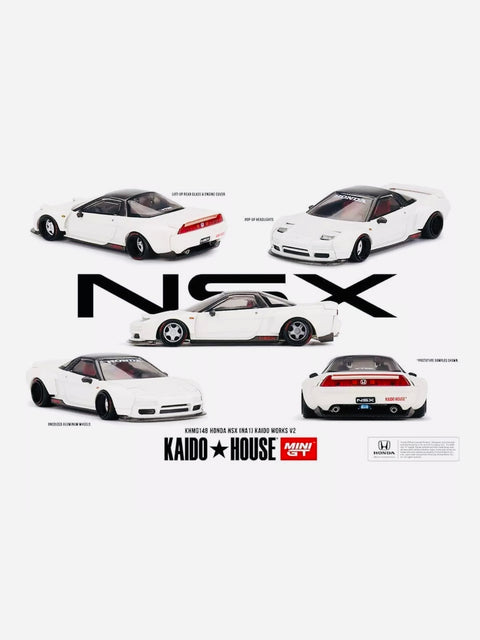 Mini GT x Kaido House Collab Honda NSX (NA1) Kaido WORKS V2 #148