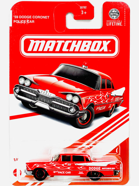 Matchbox Target Exclusive 2025 '59 Dodge Coronet Police Car