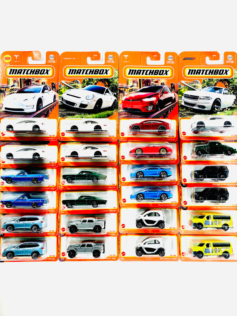 MATCHBOX 2023 BASIC FACTORY SEALED CASE S (24 Cars) – Jcardiecast