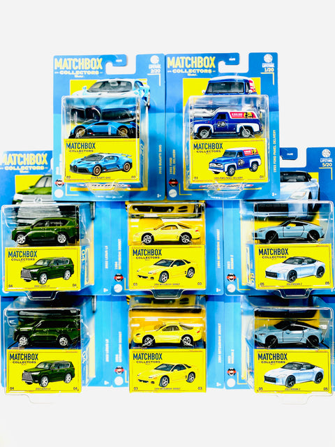 Matchbox 2024 Collectors Series Factory Sealed Case V (8 Cars)