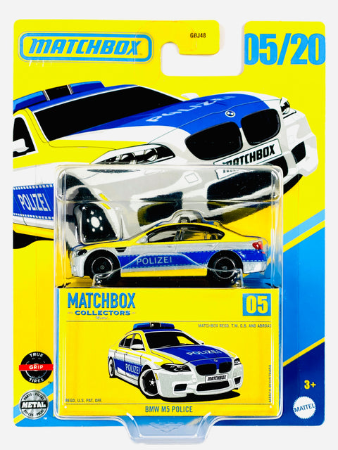 Matchbox 2025 Collectors Series Case A BMW M5 Police - Damaged Card