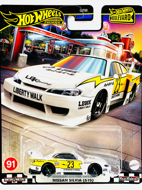 Hot Wheels 2024 Boulevard LB Super Silhouette Nissan Silvia (S15) #91