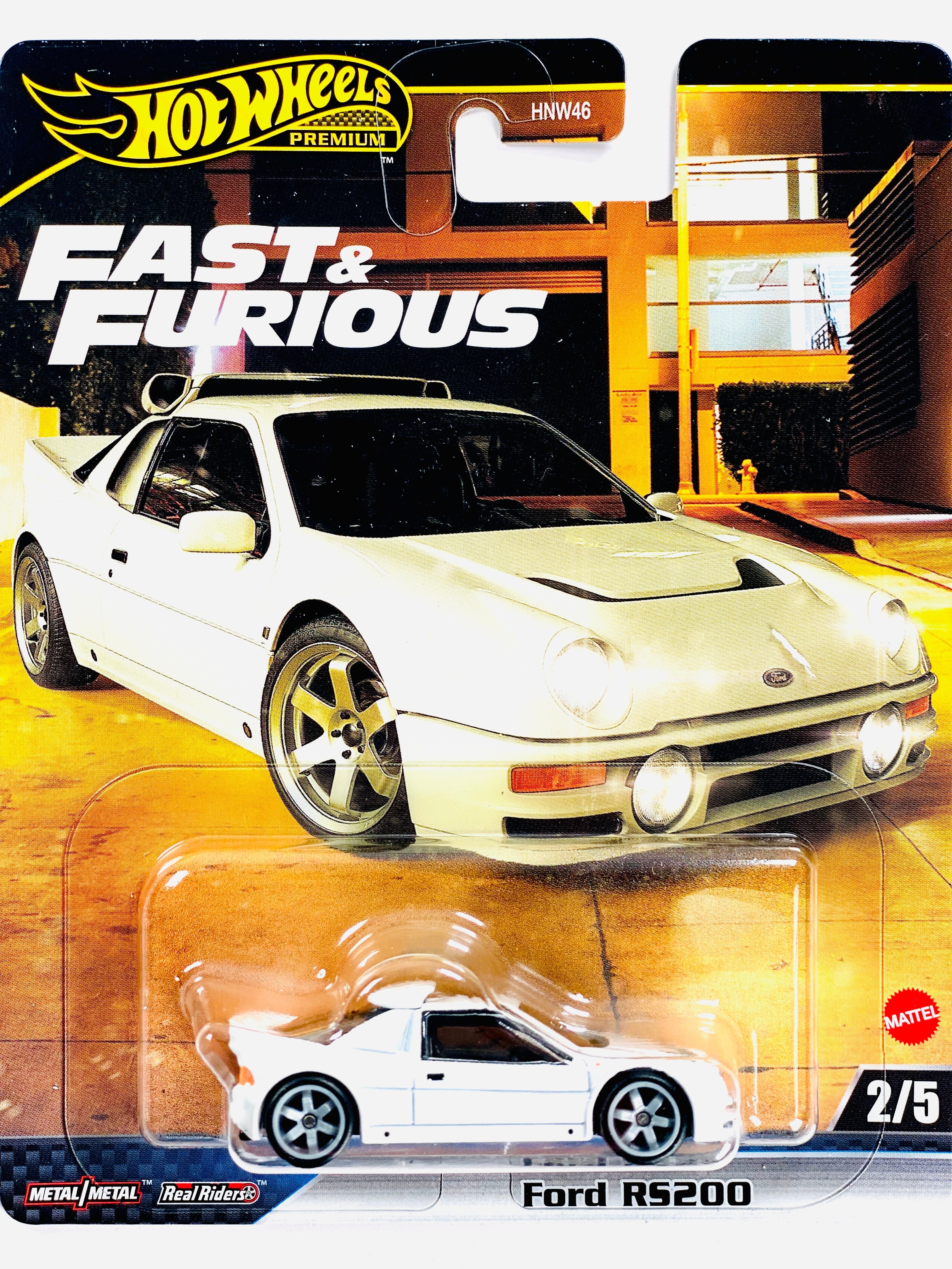 Hot Wheels 2024 Fast & Furious Case E Ford RS200 - Damaged Card ...