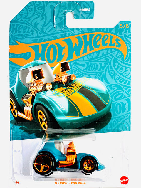 Hot Wheels 2024 Pearl & Chrome Custom Tooned Twin Mill (5/6)