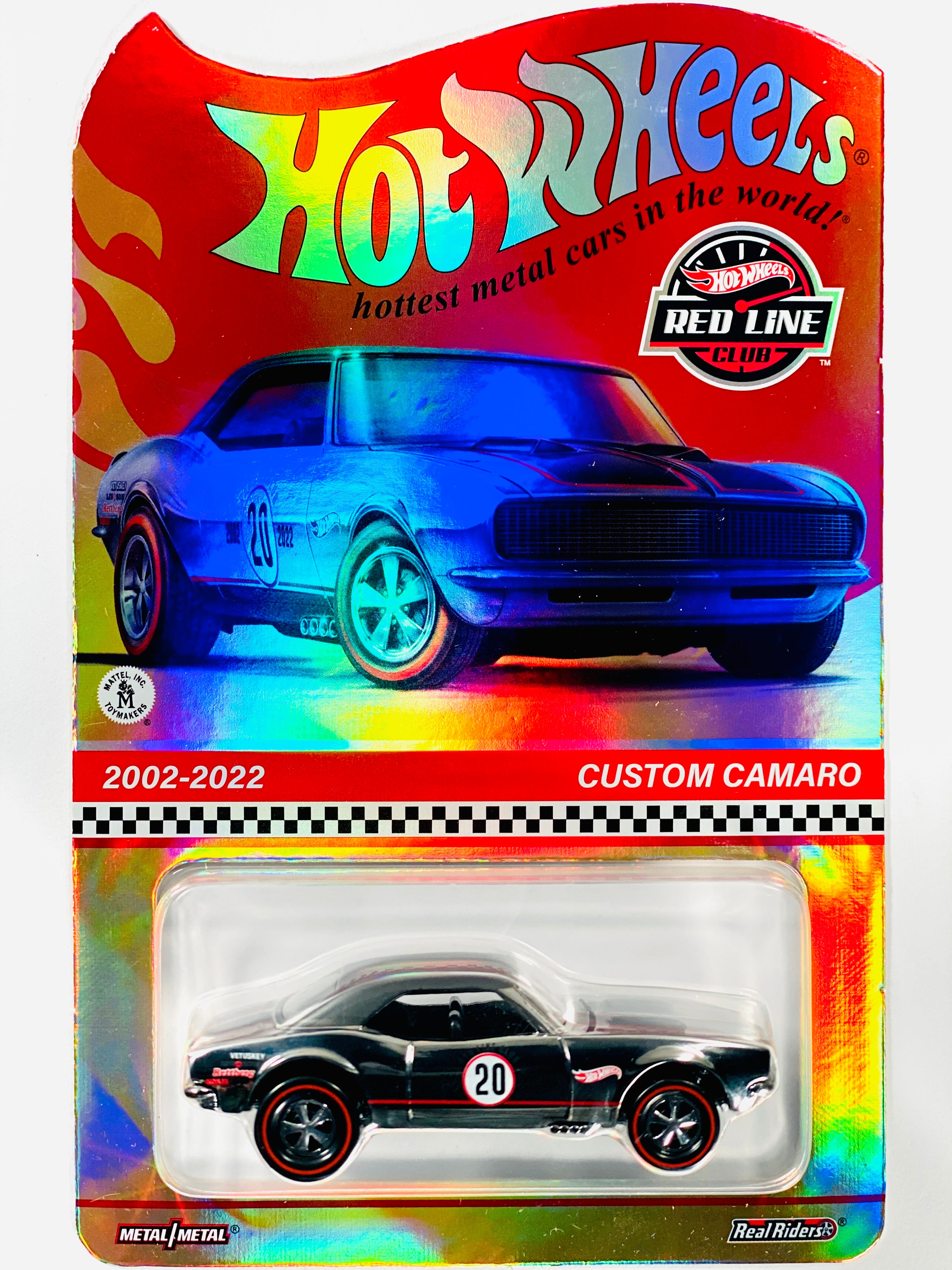 Hot Wheels 2022 RLC Exclusive 2002-2022 Custom Chevy Camaro