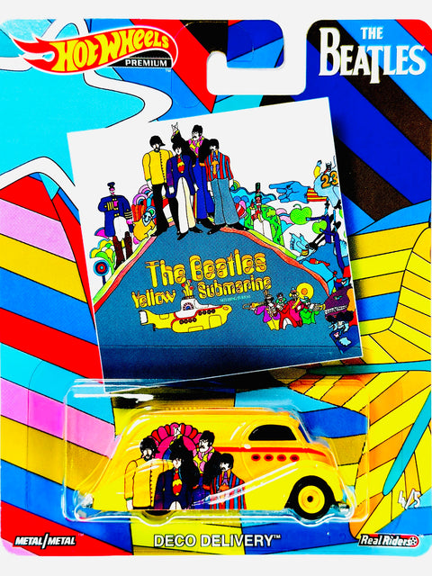 Hot Wheels Pop Culture the Beatles Yellow Submarine Deco Delivery