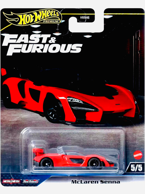 Hot Wheels 2025 Fast & Furious Case J McLaren Senna - Damaged Card