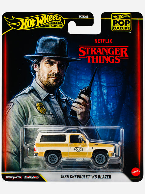 Hot Wheels 2026 Pop Culture Case S Stranger Things ’85 Chevrolet K5 Blazer