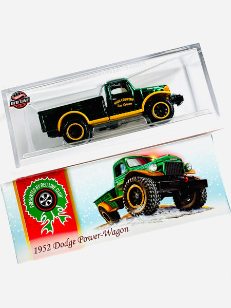 Hot Wheels 2023 RLC 1952 Dodge Power Wagon Holiday Car - Damaged