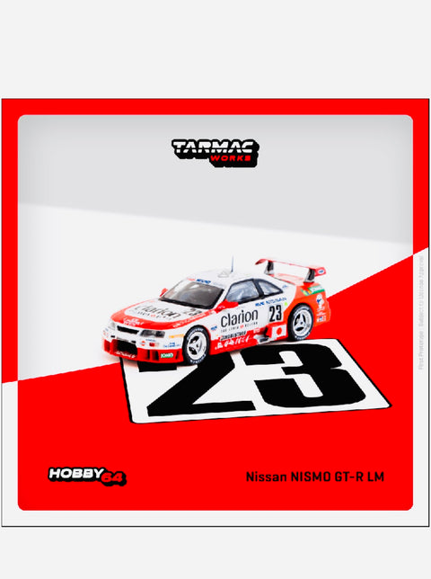 Tarmac Works Hobby 64 Factory Sealed Nissan NISMO GT-R LM 24h of Le Mans 1995 Presentation #2