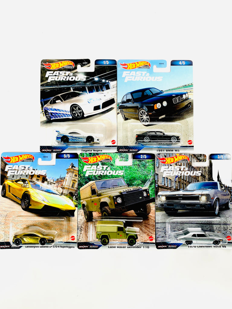 Hot Wheels Fast & Furious Car Set –