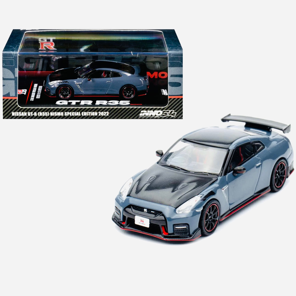 Inno64 Nissan Skyline GT-R R35 Nismo Special Edition 2022 Stealth Inno64 Nissan Skyline GT-R R35 Nismo Special Edition 2022 Stealth