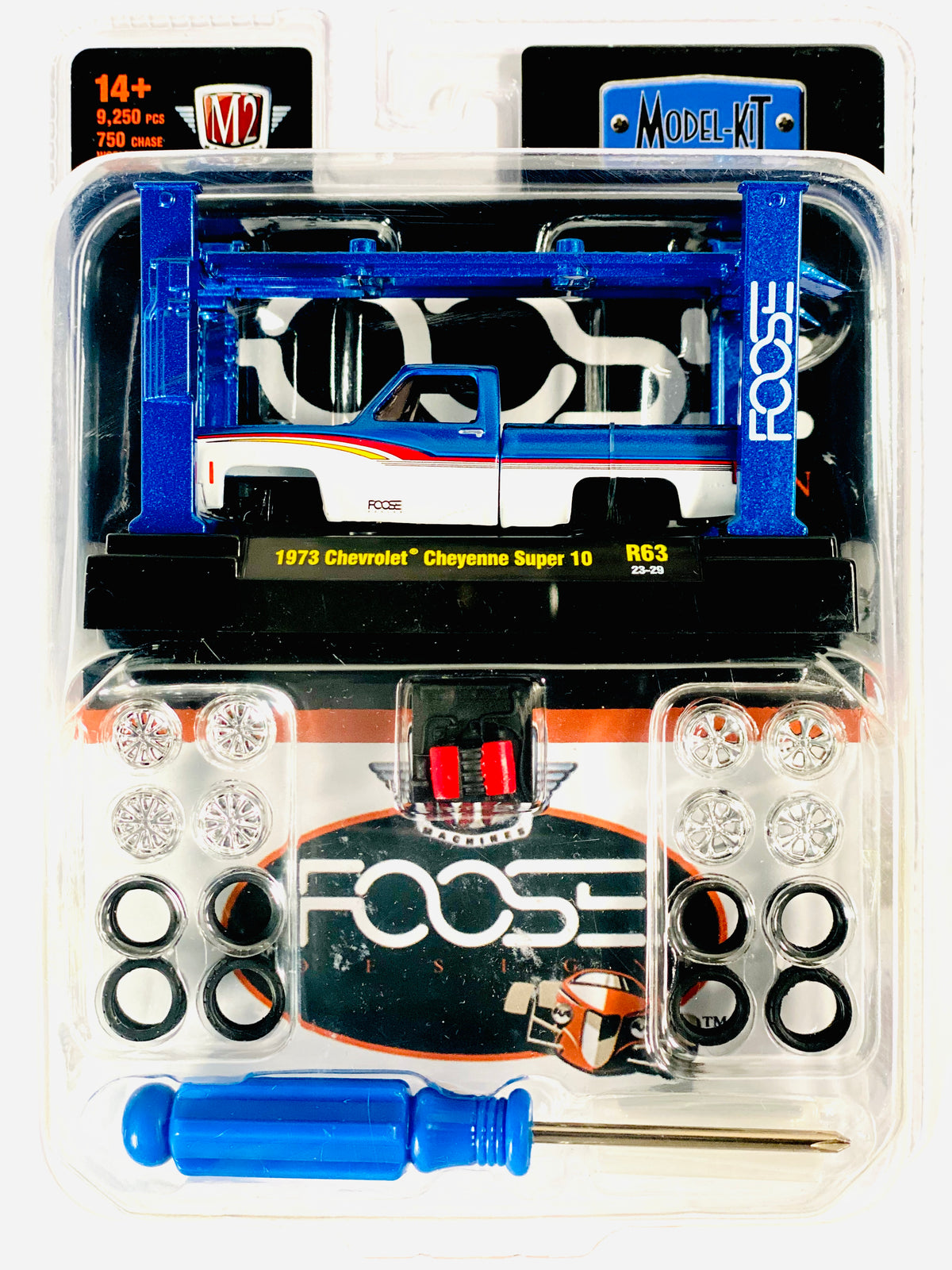 Modèle Réduit M2 Machines Chevrolet Cheyenne Super 10 1973 Foose Design - Échelle 1/64