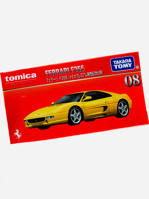 Tomica Premium Ferrari F355 Yellow #08