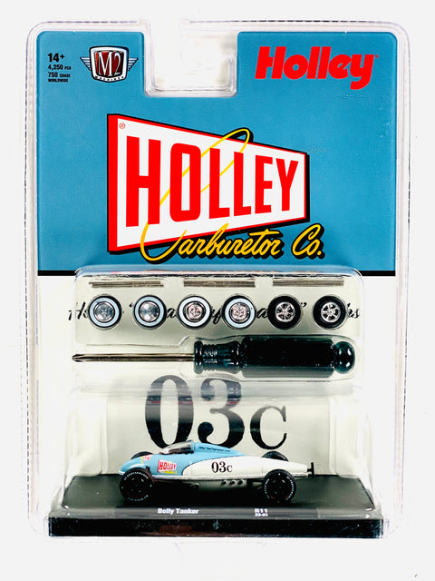 M2 Machines Auto Wheels Holley Carburetor Co. Belly Tanker Chase