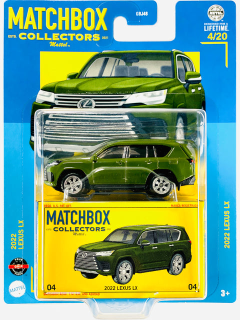 Matchbox 2024 Collectors Series Case V 2022 Lexus LX