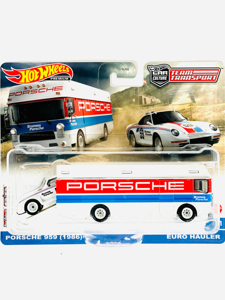 Hot wheels porsche team top transport