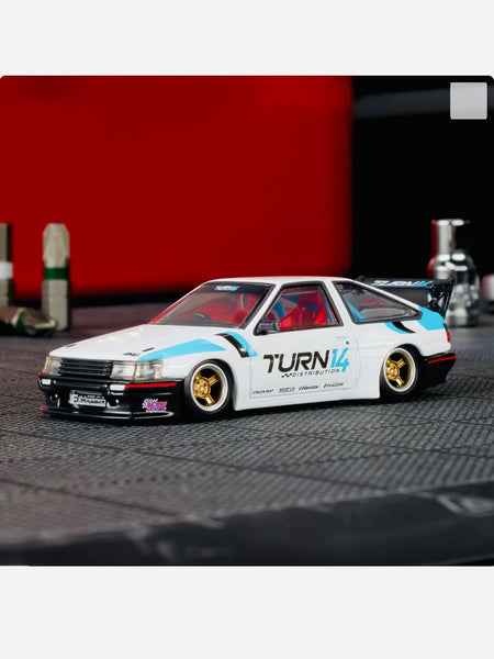 ミニカー Hot Wheels ELITE64 Toyota Levin AE86 Hot Wheels Elite 64 Toyota Corolla Levin (AE86) Custom
