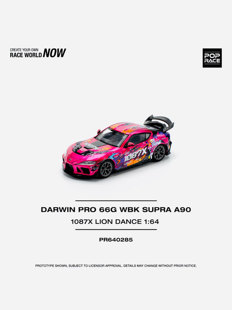 Pop Race Darwin Pro 66G WBK Supra A90 1087x Lion Dance #285