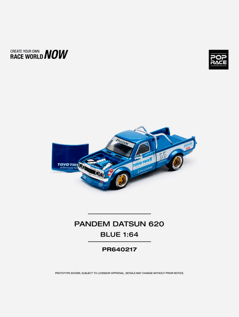 Pop Race Pandem Datsun 620 Blue #217