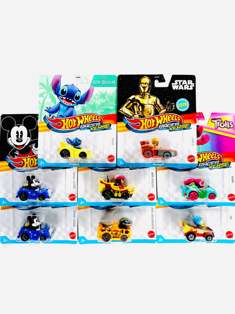 Hot Wheels 2025 Racer Verse Cars Case F (8 Cars)