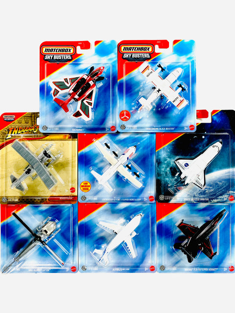 Matchbox 2025 Skybusters Factory Sealed Case D (8 Pieces)