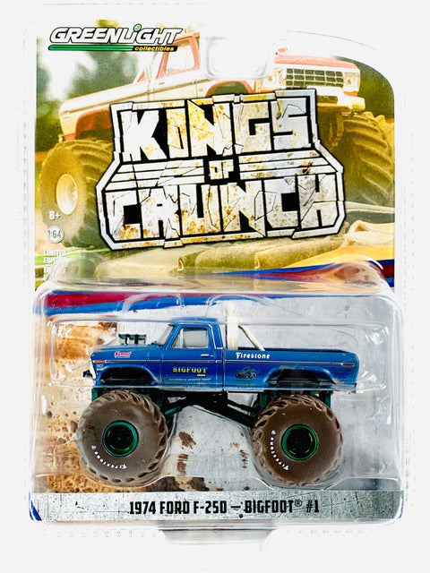 Greenlight King of Crunch 1974 Ford F-250 Bigfoot #1 Chase