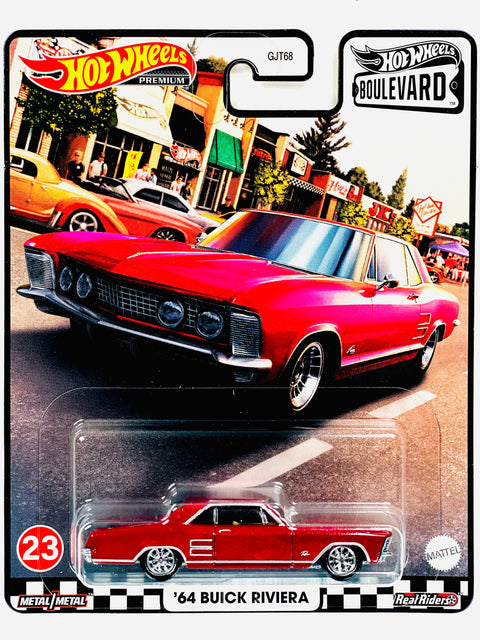 Hot Wheels 2021 Boulevard '64 Buick Riviera #23 - Damaged Card