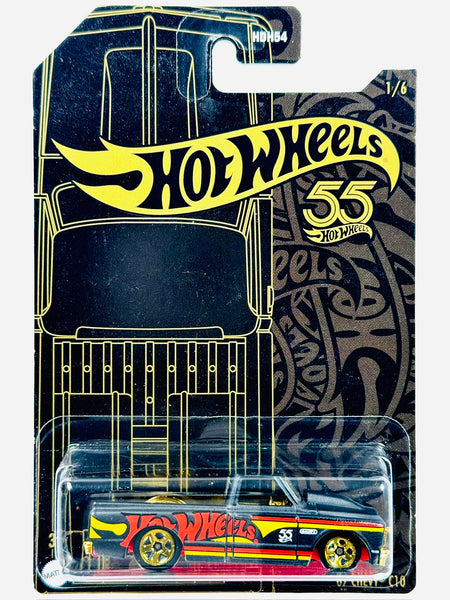 Hot Wheels 2023 Pearl & Chrome 55th Anniversary '67 Chevy C10