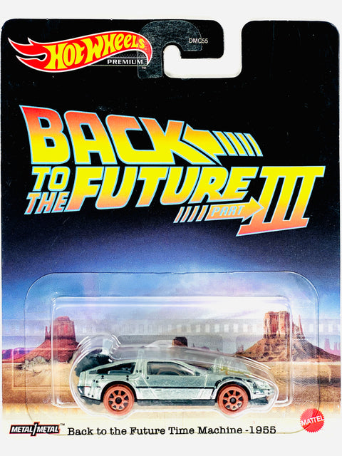Hot Wheels 2021 Retro Entertainment Back to the Future Time Machine 1955 - Damaged Card