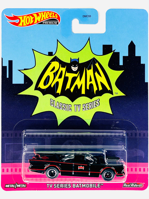 Hot Wheels 2020 Retro Entertainment TV Series Batmobile - Damaged Card