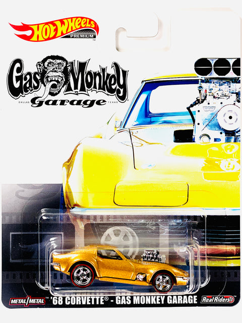 Hot Wheels 2018 Retro Entertainment '68 Corvette Gas Monkey Garage