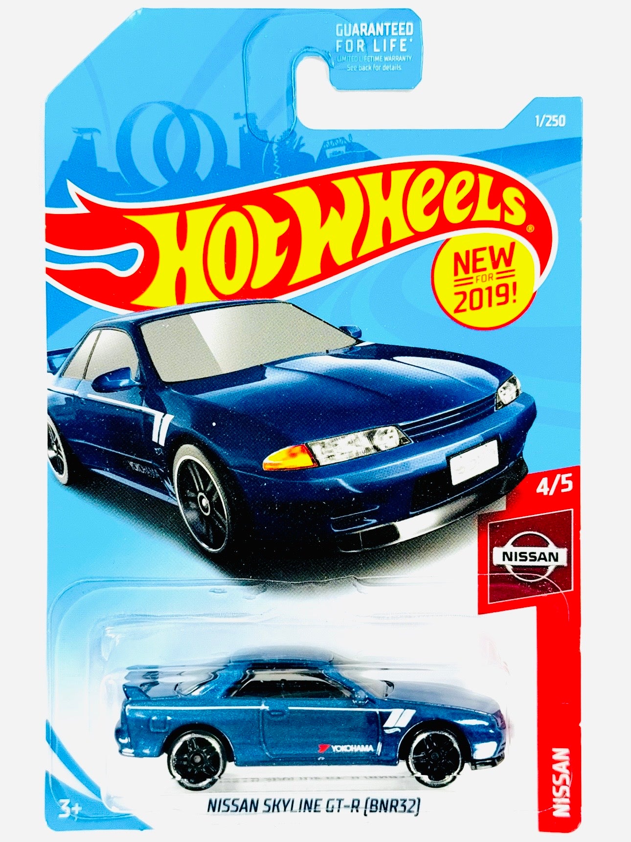 ホットウィール 日産 スカイライン GT-R BNR32 日本限定カード 【公式
