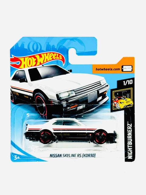 Hot Wheels Nightburnerz Nissan Skyline RS KDR30 (1/10) Short Card - Damaged Card/Blister