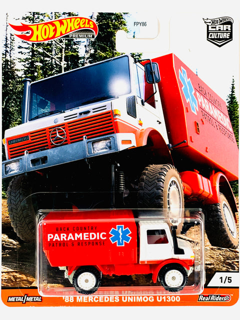 Hot Wheels 2020 Car Culture Wild Terrain '88 Mercedes Unimog U1300