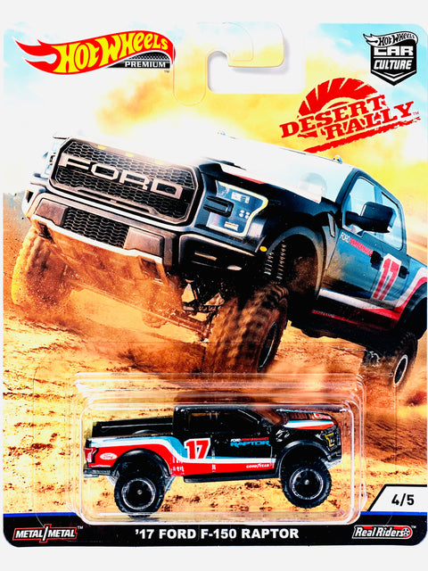 Hot Wheels 2019 Car Culture Desert Rally '17 Ford F-150 Raptor Truck