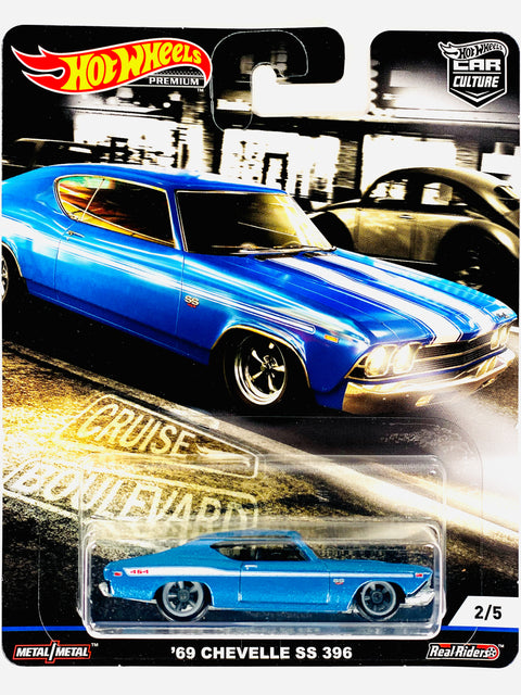 Hot Wheels 2019 Car Culture Cruise Boulevard '69 Chevelle SS 396
