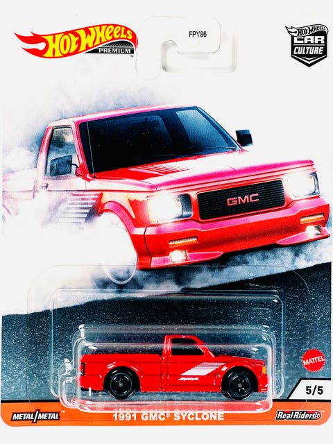 Hot Wheels 2021 Car Culture Power Trip 1991 GMC Syclone - Damaged Card