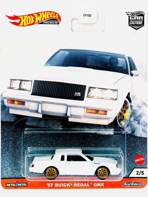 Hot Wheels 2021 Car Culture Power Trip '87 Buick Regal GNX - Damaged Card