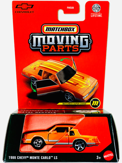 Matchbox 2025 Moving Parts Case F 1988 Chevy Monte Carlo LS