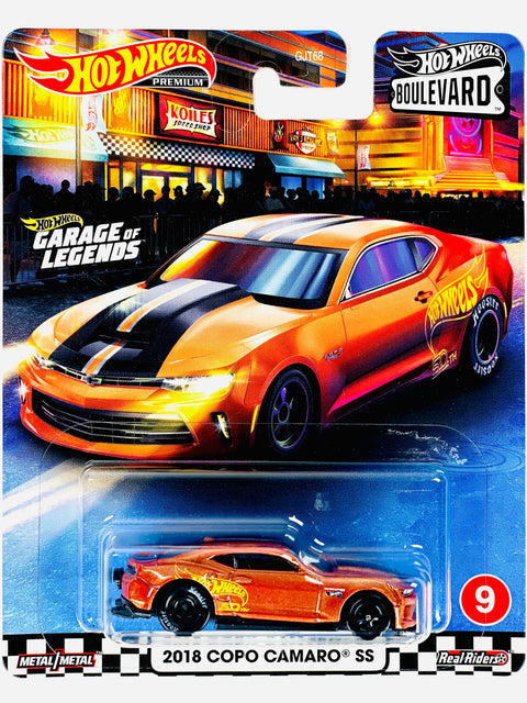 Hot Wheels 2020 Boulevard Series Garage of Legends 2018 Copo Camaro SS #9