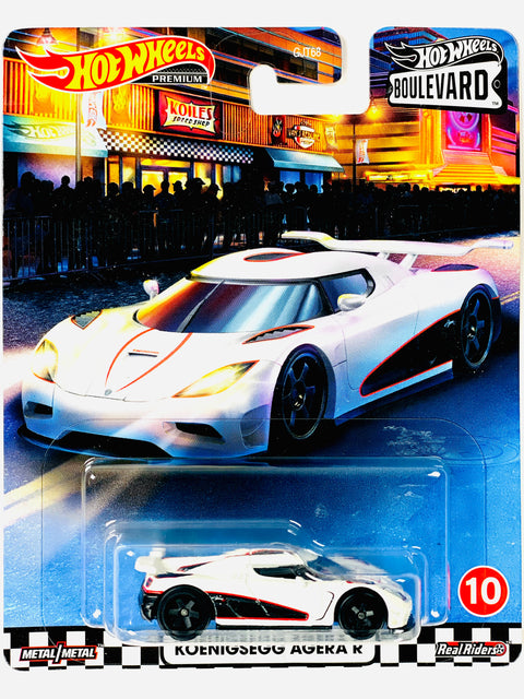Hot Wheels 2020 Boulevard Series Koenigsegg Agera R #10